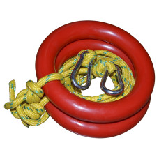 Кільця гімнастичні InterAtletika SТ020.2-К з карабінами