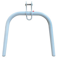 InterAtletika ST058-3 бруси для силових тренувань, стаціонарні паралельні бруси, сталеві, чорні, міцна конструкція, антиковзкі ручки, для віджимань на брусах і функціонального тренінгу