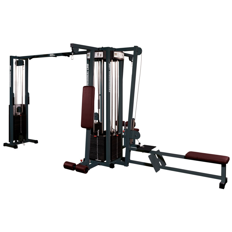 4-х позиційна станція з блочною рамкою InterAtletikGym ST104