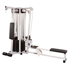 4-х позиційна станція з одинарною блоковою рамкою InterAtletikGym ST104.1