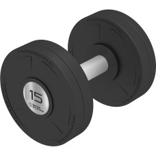 Гантель профессиональная премиум InterAtletika ST555.15-P 15 кг