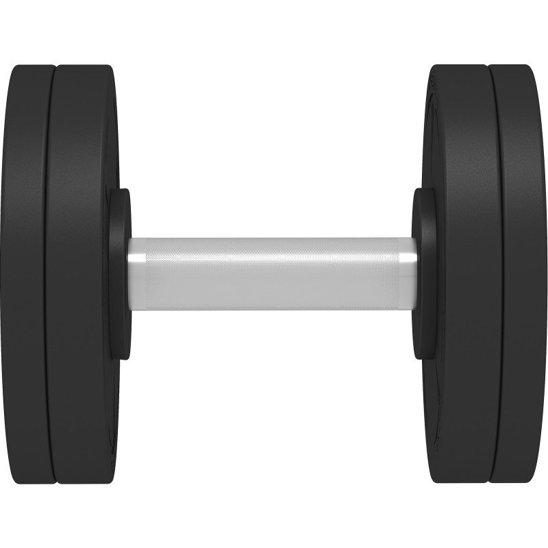 Гантель профессиональная премиум InterAtletika ST555.15-P 15 кг