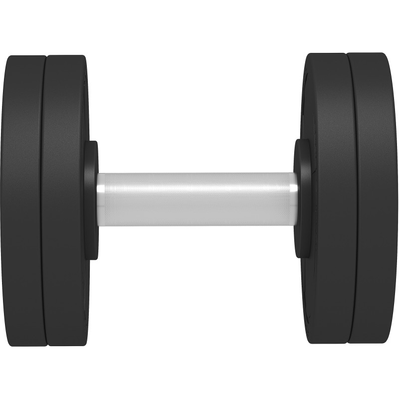 Гантель профессиональная премиум InterAtletika ST555.17,5-P 17,5 кг