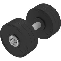 Гантель профессиональная InterAtletika ST555.25-P, с вращающимся грифом, 25 кг, лакокрасочное покрытие