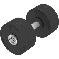 Гантель профессиональная InterAtletika ST555.27,5-P, с вращающимся грифом, 27,5 кг, лакокрасочное покрытие