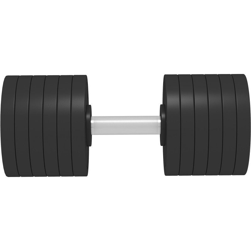 Гантель професійна преміум InterAtletika ST555.47,5-P 47,5 кг