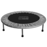 Батут Techsport TX-6212-54, 138 см, сталь, полипропилен, PVC, чёрный/серый