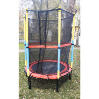 Батут Techsport TX-B7105, сталь, поліпропілен, PVC, різнокольоровий