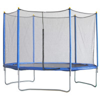 Батут Techsport TX-T-8FT, 244 см, сталь, поліпропілен, PVC, чорний/синій