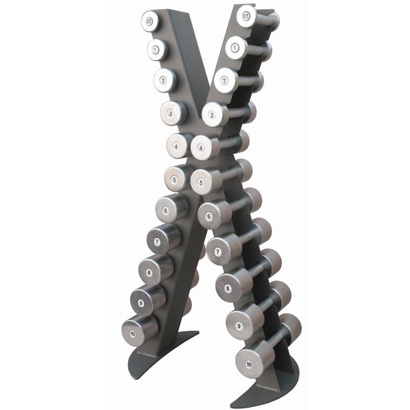 Стойка под гантели для набора 0,5-10 кг Xline X403