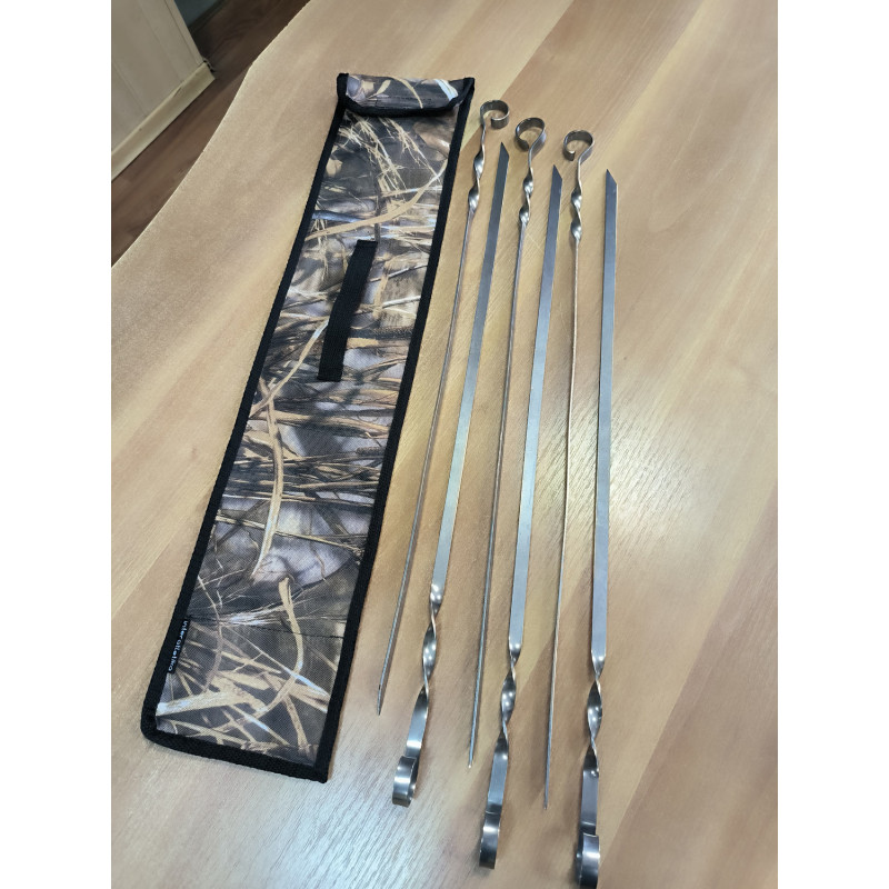 Набор шампуров 60 см InterAtletika СЗ354.6-60