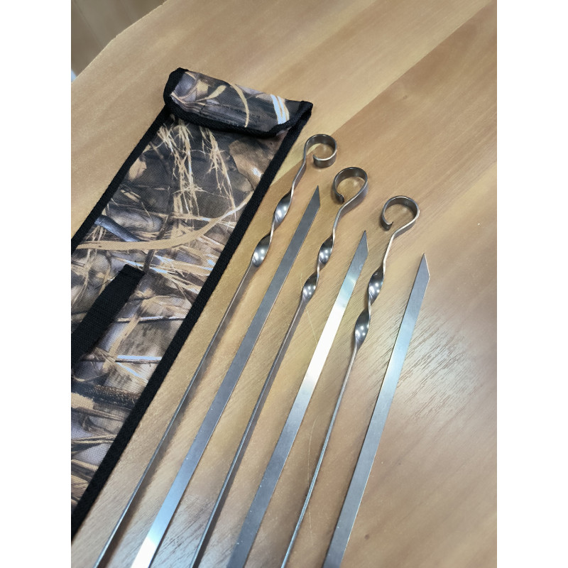 Набор шампуров 60 см InterAtletika СЗ354.6-60