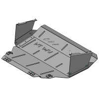 Защита двигателя автомобиля Volkswagen Transporter T4