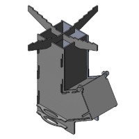 Турбопечь разборная малая Сила Воли ТПРМ2762