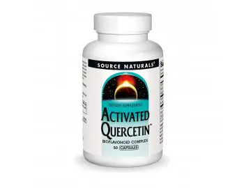 Кверцетин Активований, Activated Quercetin, Source Naturals, 50 капсул