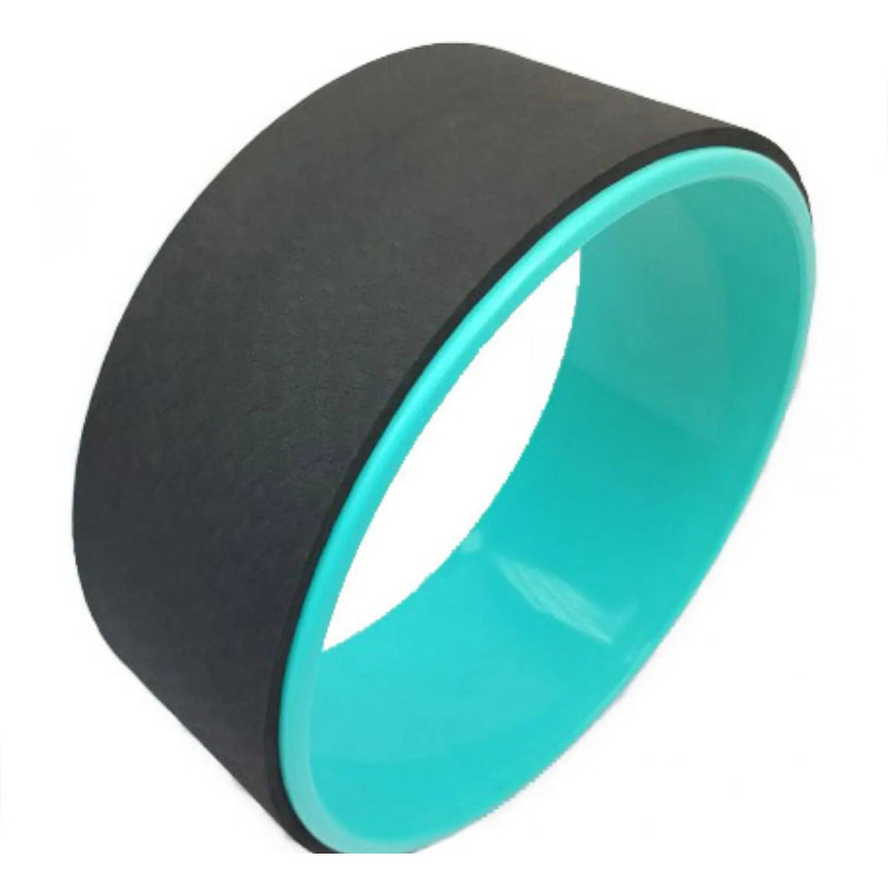 Набір для йоги №6 "Сила і гнучкість PRO 2в1". Склад набору: колесо для розтяжки, кільце для пілатесу 