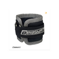 Манжета для тяги на тренажере Бубновского EasyFit, Ширина 11 см, Оксфорд, Сталь, Черный