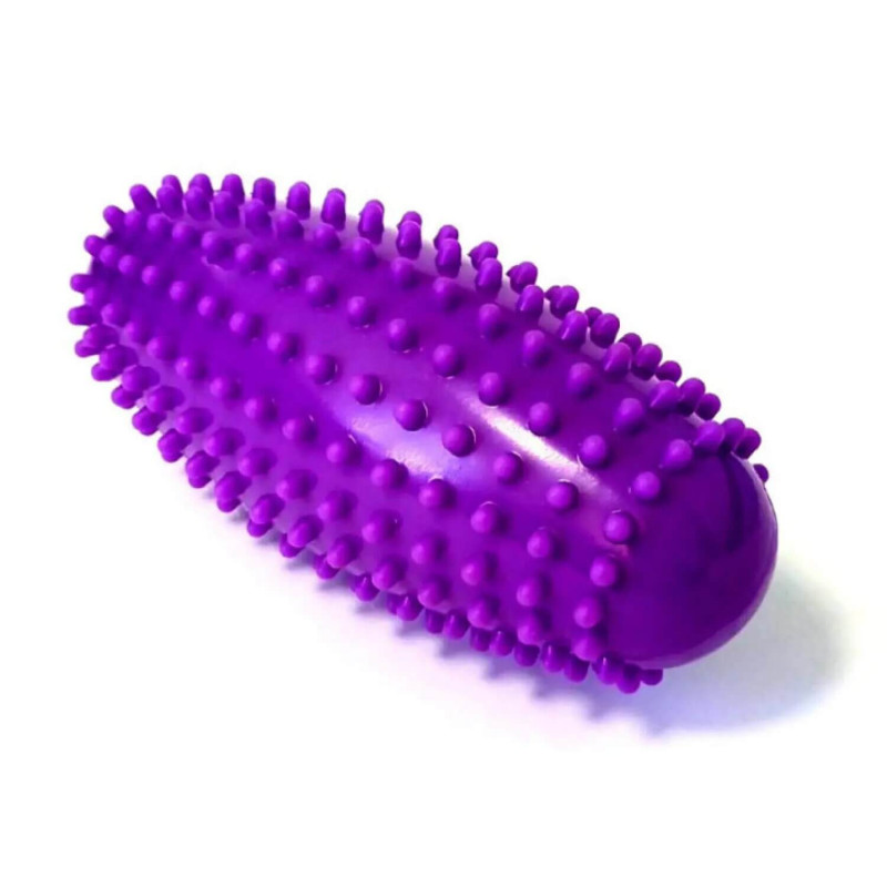 Набір для йоги: Килимок для йоги EasyFit BlueMoon (замша-каучук) + Блоки для йоги EasyFit EVA + Масажний м'ячик EasyFit TPR подвійний 12х6 см + Масажний ролик Almond EasyFit овальний з шипами