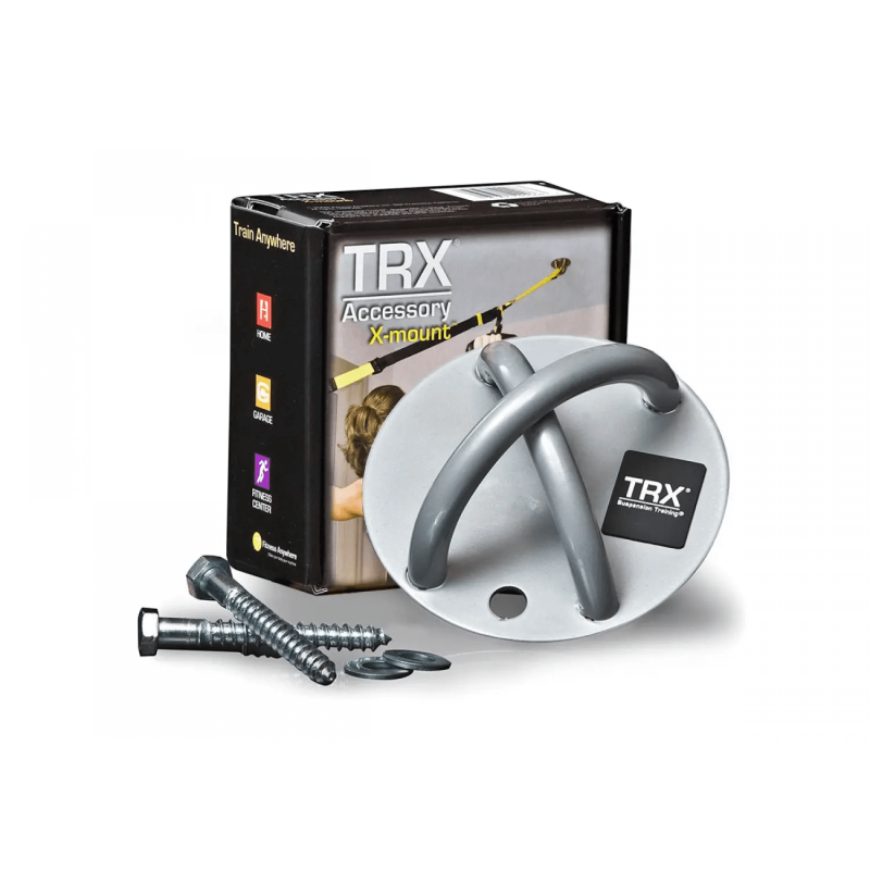 Набір для фітнесу: Петлі TRX PRO Pack-3 CLUB (P3) + Кріплення TRX X-mount, макс. вага 160 кг + Координаційні сходи (швидкісна доріжка) EasyFit, довжина 6 м, сходинки 12 шт, пластик, поліестер