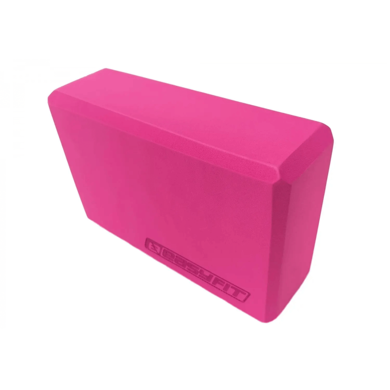 Набір для йоги: Двошаровий килимок EasyFit з чохлом, 183x61 см, товщина 6 мм, TPE/TC + Блок для йоги EasyFit EVA + Кільце для пілатесу 38 см + Ремінь для йоги