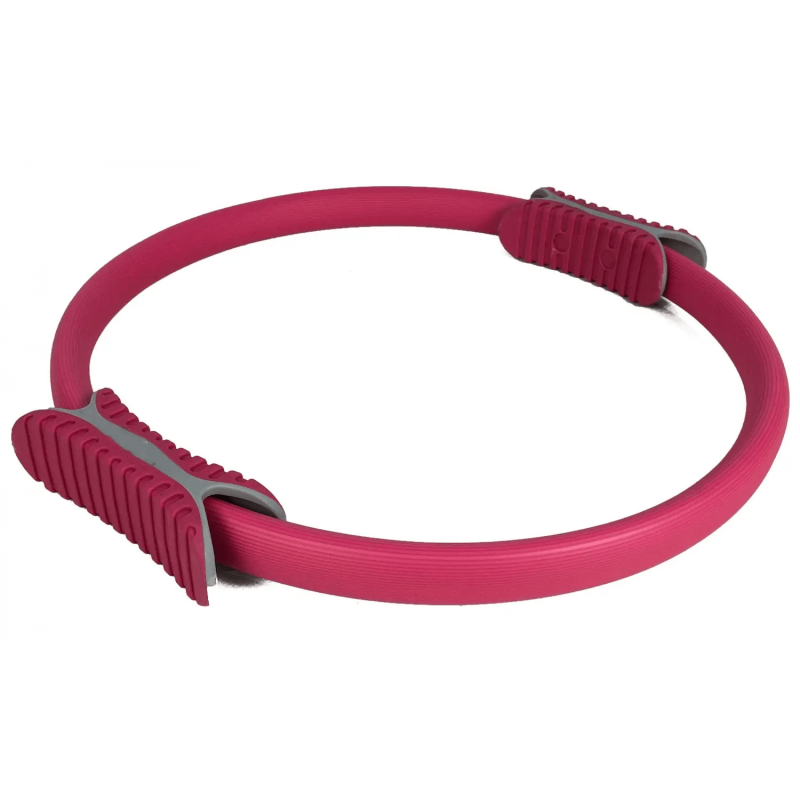 Набір для йоги: Двошаровий килимок EasyFit з чохлом, 183x61 см, товщина 6 мм, TPE/TC + Блок для йоги EasyFit EVA + Кільце для пілатесу 38 см + Ремінь для йоги