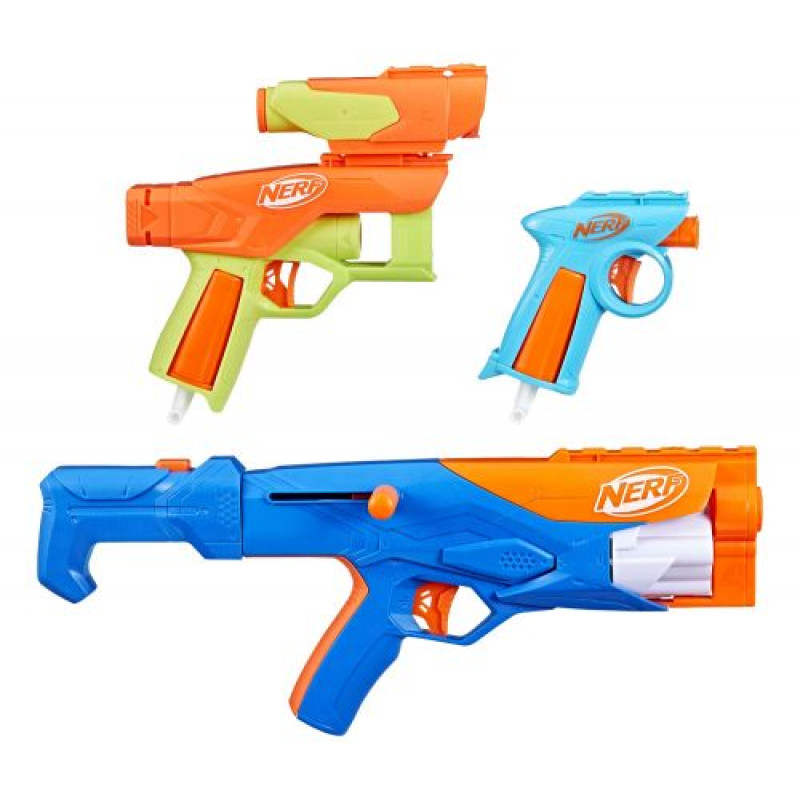 Набір з 3-х іграшкових бластерів та 18 стріл, серії Nerf N Series