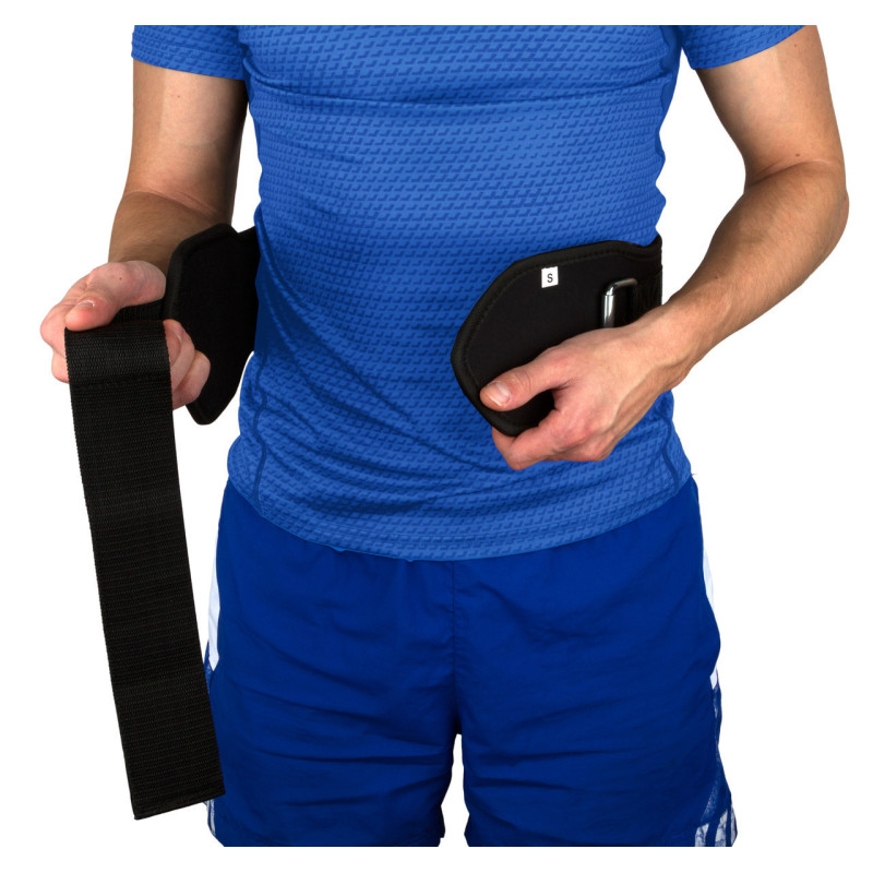 Пояс для важкої атлетики PowerPlay 5535 неопреновий Чорний XL