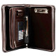 Папка з еко шкіри Amo коричнева Ssbw10 brown