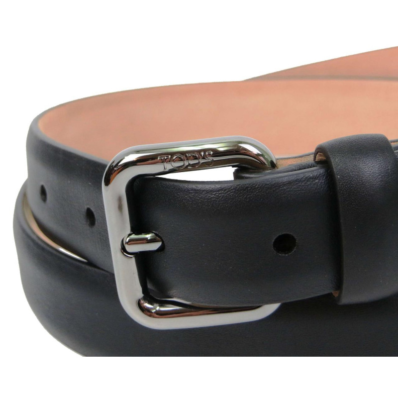 Жіночий шкіряний ремінь Tod's, Італія, чорний