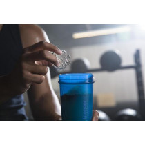 Шейкер спортивний BlenderBottle Original Classic 20oz/590ml Cyan Шейкер спортивний BlenderBottle Original Classic 20oz/590ml Cyan