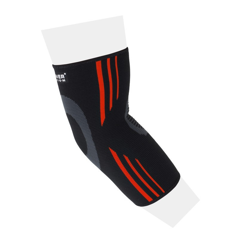 Налокітники Power System PS-6020 Elbow Support Evo Black/Orange (2шт.) M
