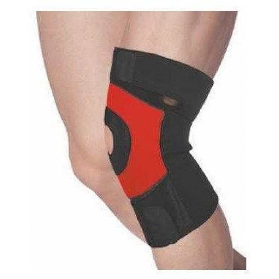 Наколінник Power System PS-6012 Neo Knee Support Black/Red (1шт.) L