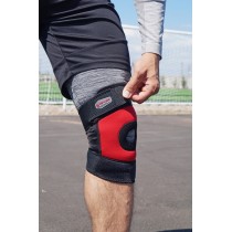 Наколінник Power System PS-6012 Neo Knee Support Black/Red (1шт.) L