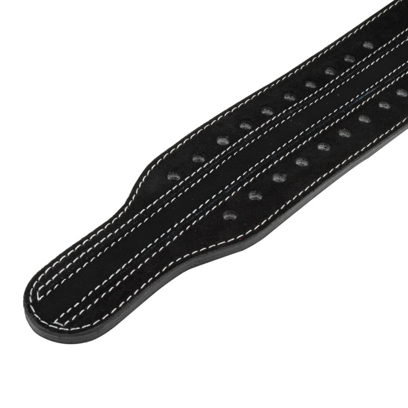Пояс для пауерліфтингу Power System PS-3800 PowerLifting шкіряний Black XXL