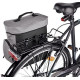 Велосумка Crivit Pannier Bag чорна на 17л