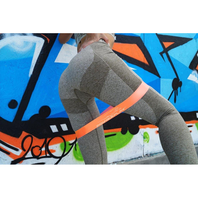 Резинка для фітнесу PowerPlay 4140 Level 1 Stretch Band (1-5 кг.) Помаранчева