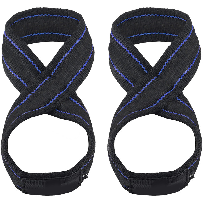 Лямки для тяги (вісмірка) Power System PS-3405 Figure 8 Black/Blue L/XL