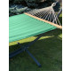 Монотонний гамак з планкою WISH салатовий одномісний XL 200х100 WCG