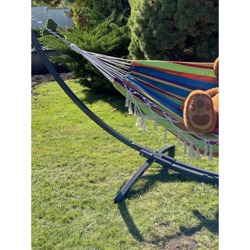 Двомісний гамак BALI XXL веселка 200х150 WCG