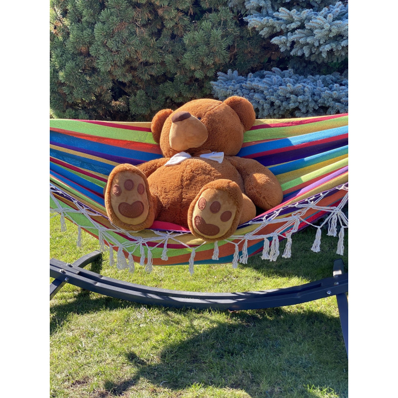 Двомісний гамак BALI XXL веселка 200х150 WCG