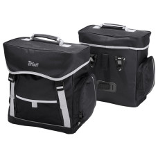 Велосумка Crivit Pannier Bag черная на 17л