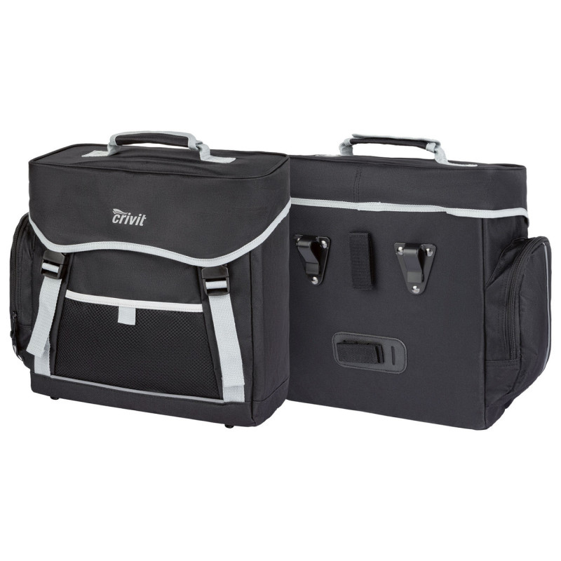 Велосумка Crivit Pannier Bag чорна на 17л