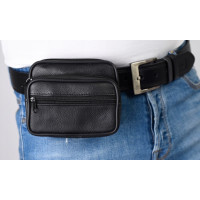 Чоловіча барсетка Pako Jeans чорна