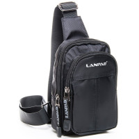 Чоловіча сумка Lanpad чорна