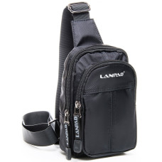 Чоловіча сумка Lanpad чорна