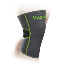 Наколінник MadMax MFA-294 Zahoprene Knee Support Dark Grey/Green XXL