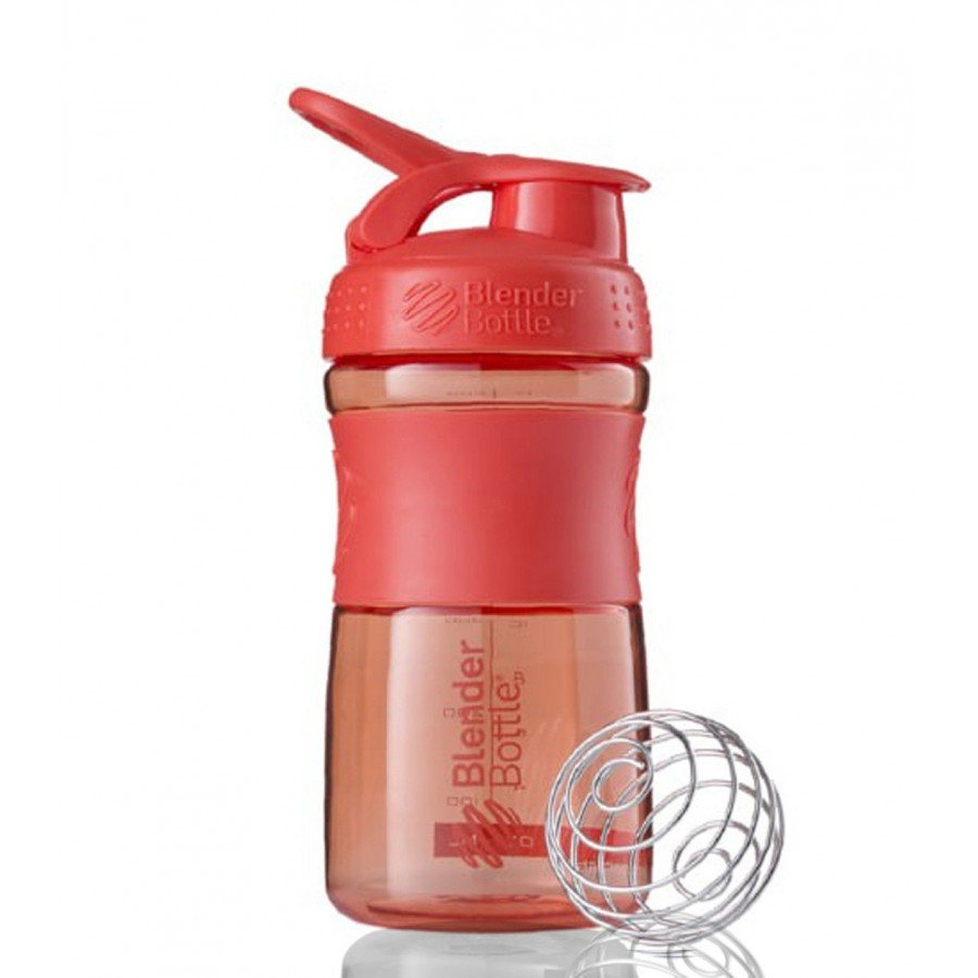 Шейкер спортивний (пляшка) BlenderBottle SportMixer Flip 20oz/590ml Coral