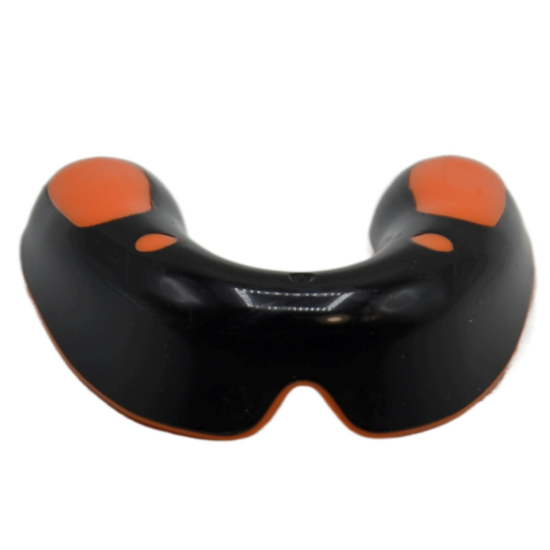 Кепка боксерская PowerPlay 3315 SR взрослая (возраст 11+) черно-оранжевая со вкусом лимона