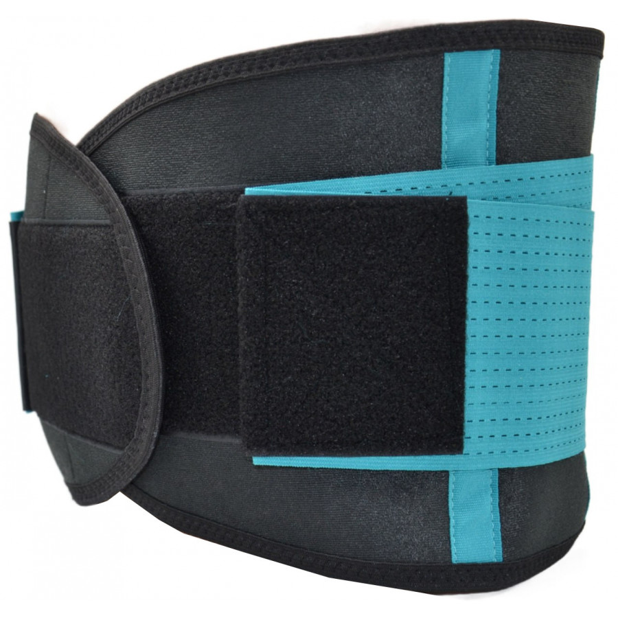 Пояс компресійний MadMax MFA-277 Slimming belt Black/turquoise M