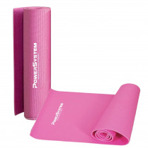 Килимок для йоги та фітнесу Power System PS-4014 PVC Fitness Yoga Mat Pink (173x61x0.6) Килимок для йоги та фітнесу Power System PS-4014 PVC Fitness Yoga Mat Pink (173x61x0.6)